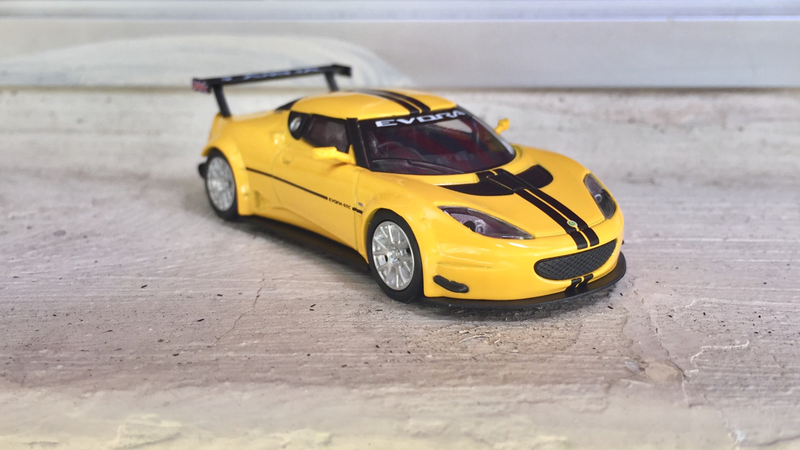 Illustration for article titled Kyosho 1/64 Lotus Evora GTC 'Yellow'